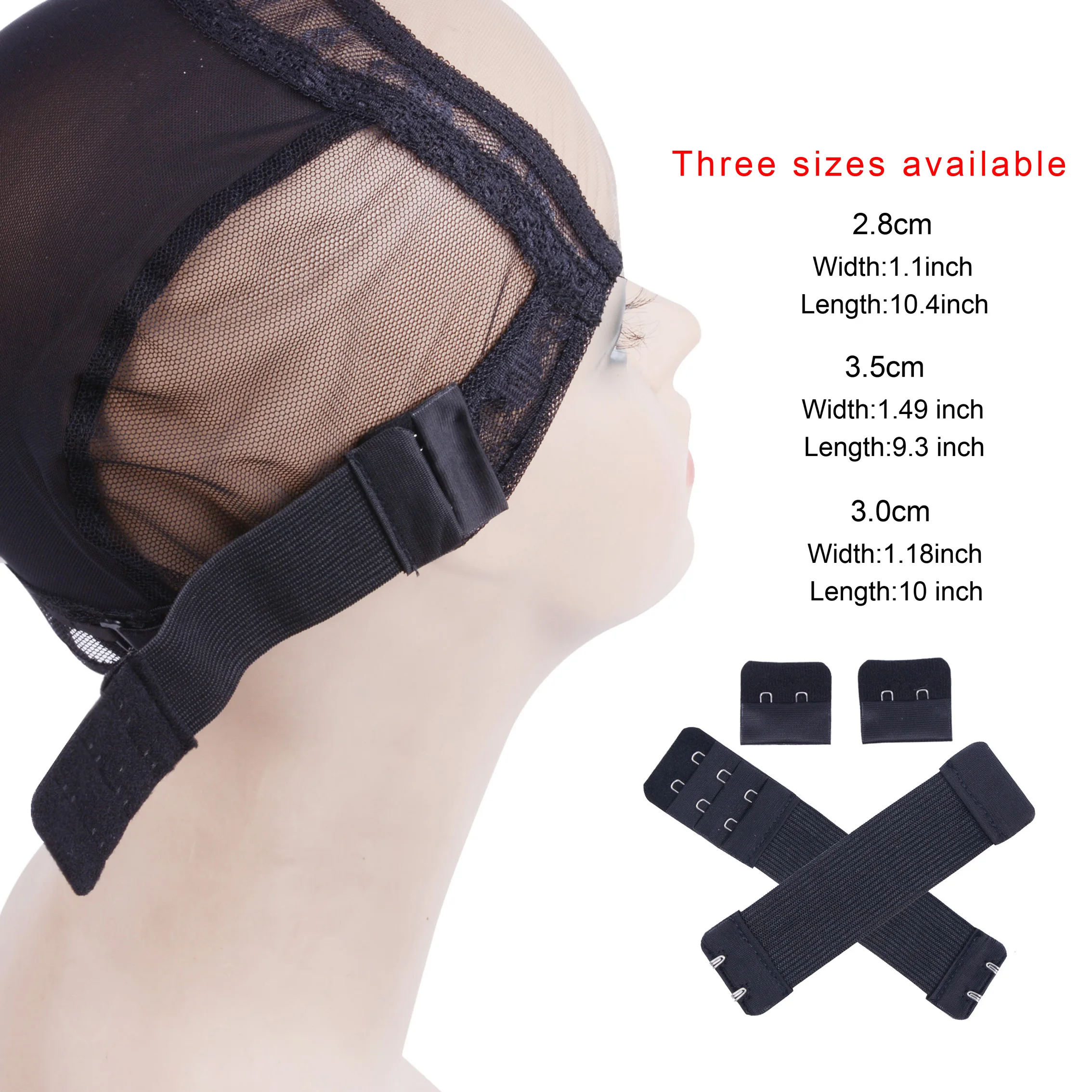 

Adjustable Wig Elastic Band for Wigs Making DIY Wig Accessiors 1pc