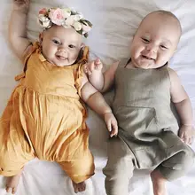 Комбинезоны для маленьких девочек и мальчиков; одежда для малышей; детские брюки унисекс на подтяжках