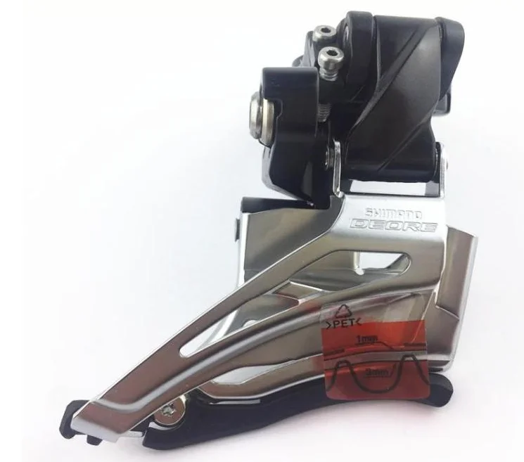 DEORE FC M6000+ FD M6025 2x10-скоростной коленчатый вал с высоким поворотом передний переключатель DualPull BB52 28-38T 170 мм M610 обновление m615