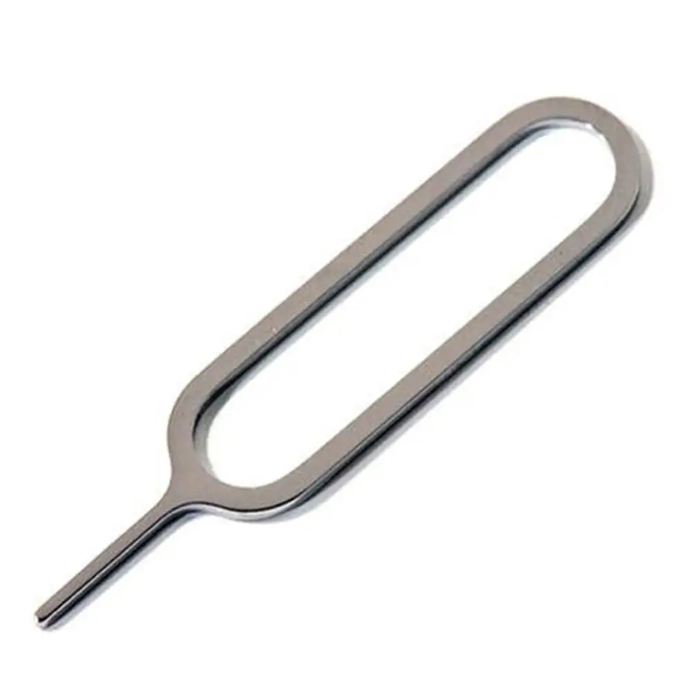 1 pcs 10 шт. держатель для извлечения лотка sim-карты извлекать Pin Ключ адаптер для прибора для Apple iPhone 7 Plus samsung Xiaomi The Sims 4 аксессуары из нержавеющей стали - Цвет: 1 pcs