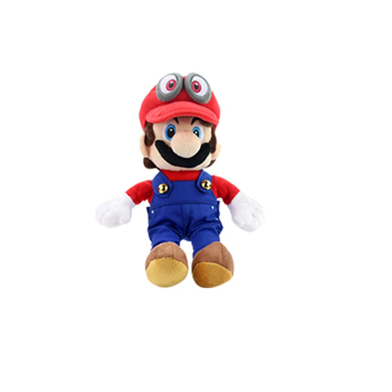 36cm-C-opp bag Супер Марио Одиссея свадебное платье Luigi Принцесса Персик Йоши Diddy Kong 3D Land Bone Kuba Дракон Темный Теплозаправщик koopa плюшевые игрушки - Цвет: 36cm-C-opp bag
