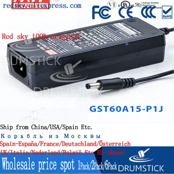 

prosperity MEAN WELL GST60A15-P1J 15V 4A meanwell GST60A 60W AC-DC Industrial Adaptor 3 plug energy-saving Replace GS