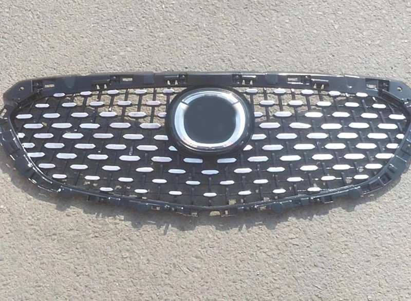 For Mazda 6 atenza Front Bumper Upper Grills Diamond Grille ABS Mesh Trims Cover Car-styling