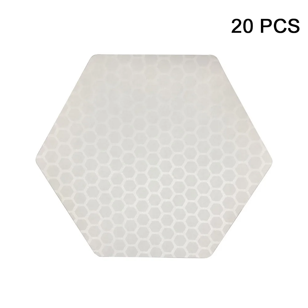 

20pcs/set Non Slip Surfboard Traction Pad Longboards Shortboards Ultralight Self Adhesive PC Hexagon Accessories Outdoor Sport