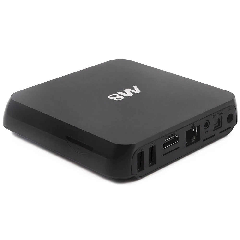 Full HD 1080P 4K Ultra Clear M8S Android tv Box с пультом дистанционного управления Поддержка нескольких языков HDMI Беспроводной Wi-Fi Смарт ТВ-бокс