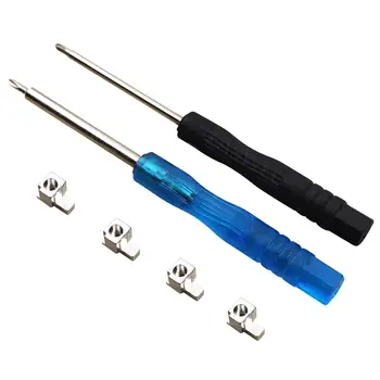 

50pcs Metal Lock Buckles Repair Tool for Nintendo Switch NS Joy Con with Screwdrivers