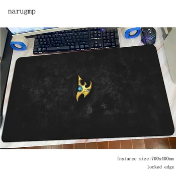 

Terran mouse pad gamer 80x40cm mousepad gel rubber desk mat Customized gaming padmouse accessories game keyboard mats oversized