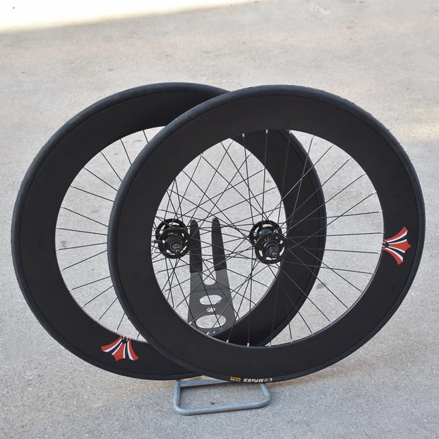 Track Fixie Bike Wheel Flipflop Rim Hight 70mm Front Rear 32H Hub