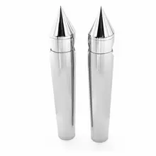 2X Универсальный 1 ''25 мм шип 6'' Rise заготовка руль стояки мотоцикл для Honda Cruiser Chopper Кафе Racer Старая школа на заказ