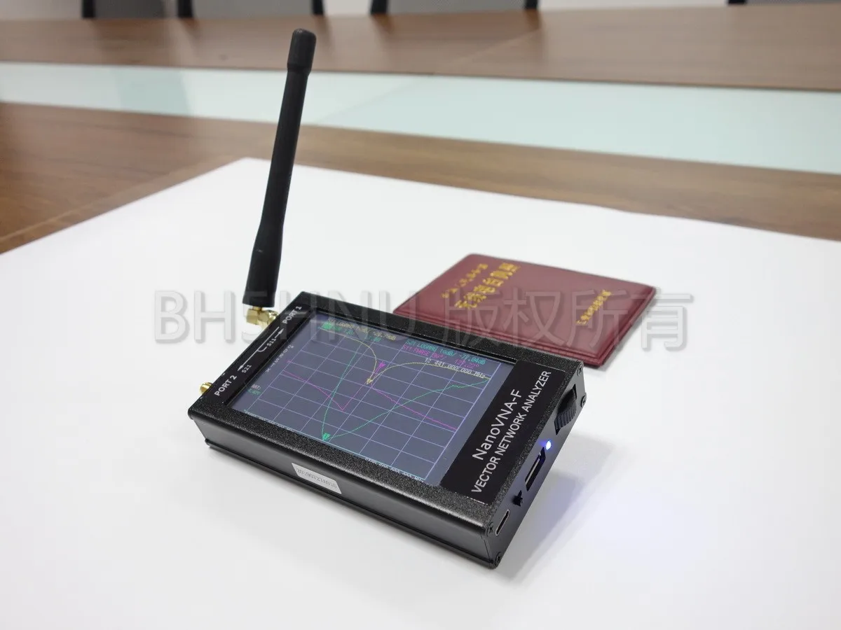 NanoVNA-F VNA КСВ метр УКВ антенна анализатор+ 4,3 ips lcd+ металлический чехол