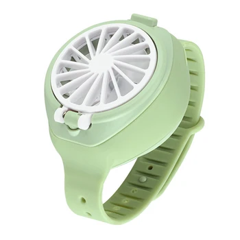 

Portable Mini Fan Wristband Bracelet Girl Boy Handheld Small Appliance Air Conditioning USB Charging Fan for Students Gifts sale