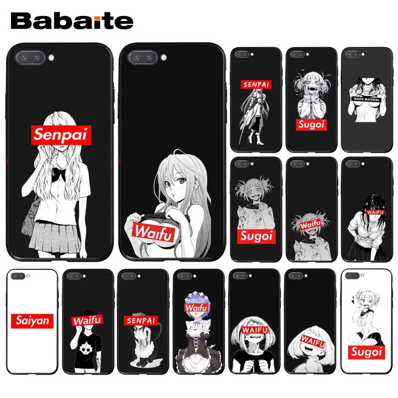 Чехол для телефона Babaite Sugoi Senpai Anime Waifu Huawei Honor 8X 9 10 20 Lite 7A 7C Honor10i 9X Pro play 8C | Мобильные