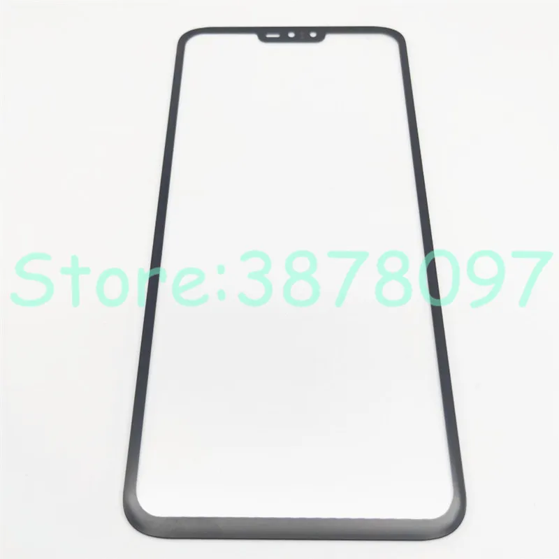 Черный 6," для LG V40 Переднее стекло сенсорный экран lcd внешняя панель для ремонта верхней крышки объектива Запасная часть