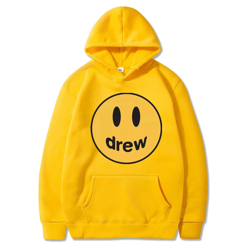 Модные мужские спортивные штаны Drew, худи для фитнеса, повседневные длинные штаны, мужские тренировочные обтягивающие спортивные штаны, спортивные брюки для бега, хлопковые брюки - Цвет: yellow