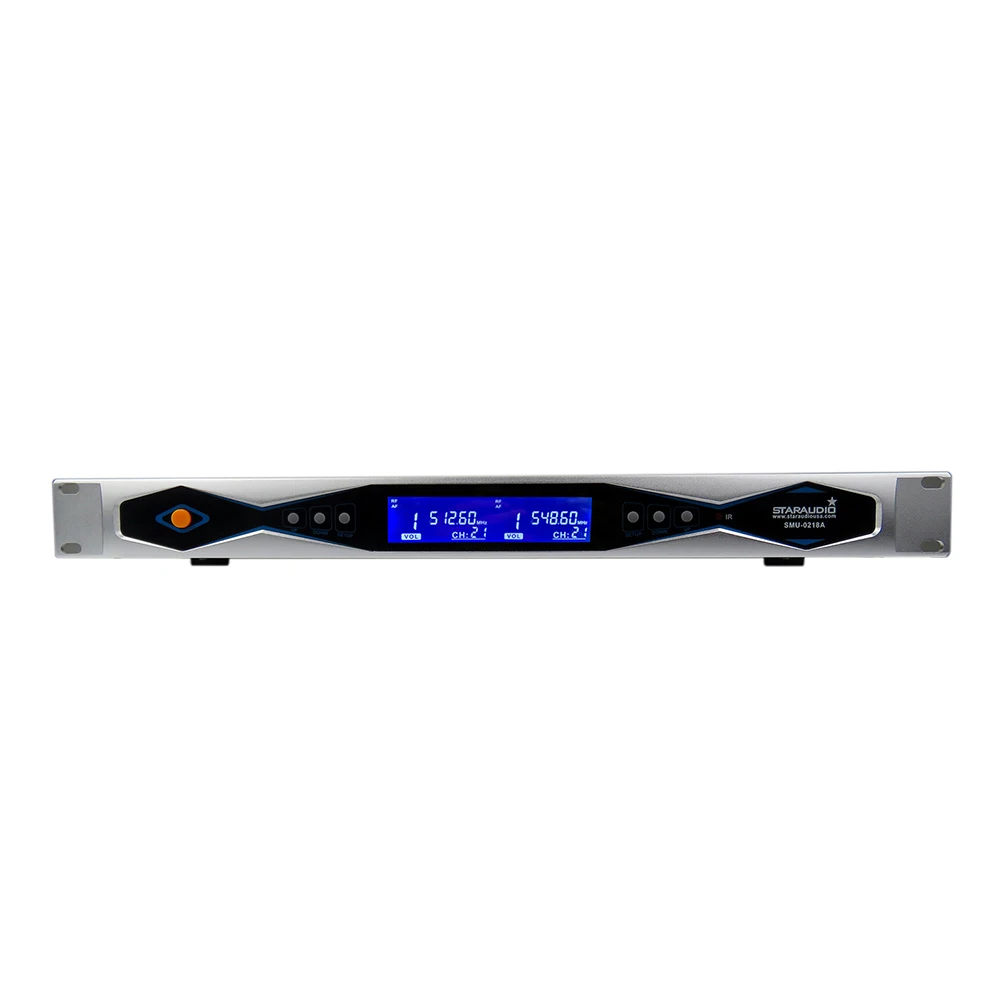 STARAUDIO 2CH UHF ИК ручной беспроводной микрофон системы двухканальный микрофон для сцены бар вечерние Дискотека КТВ церкви SMU-0218A