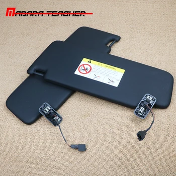 

Black pair 5GG857551 5GG857552 For Golf 7 MK7 Cosmetic mirror Sun visor Shading board gray Left Right 2015 2016 2017 2018 2019