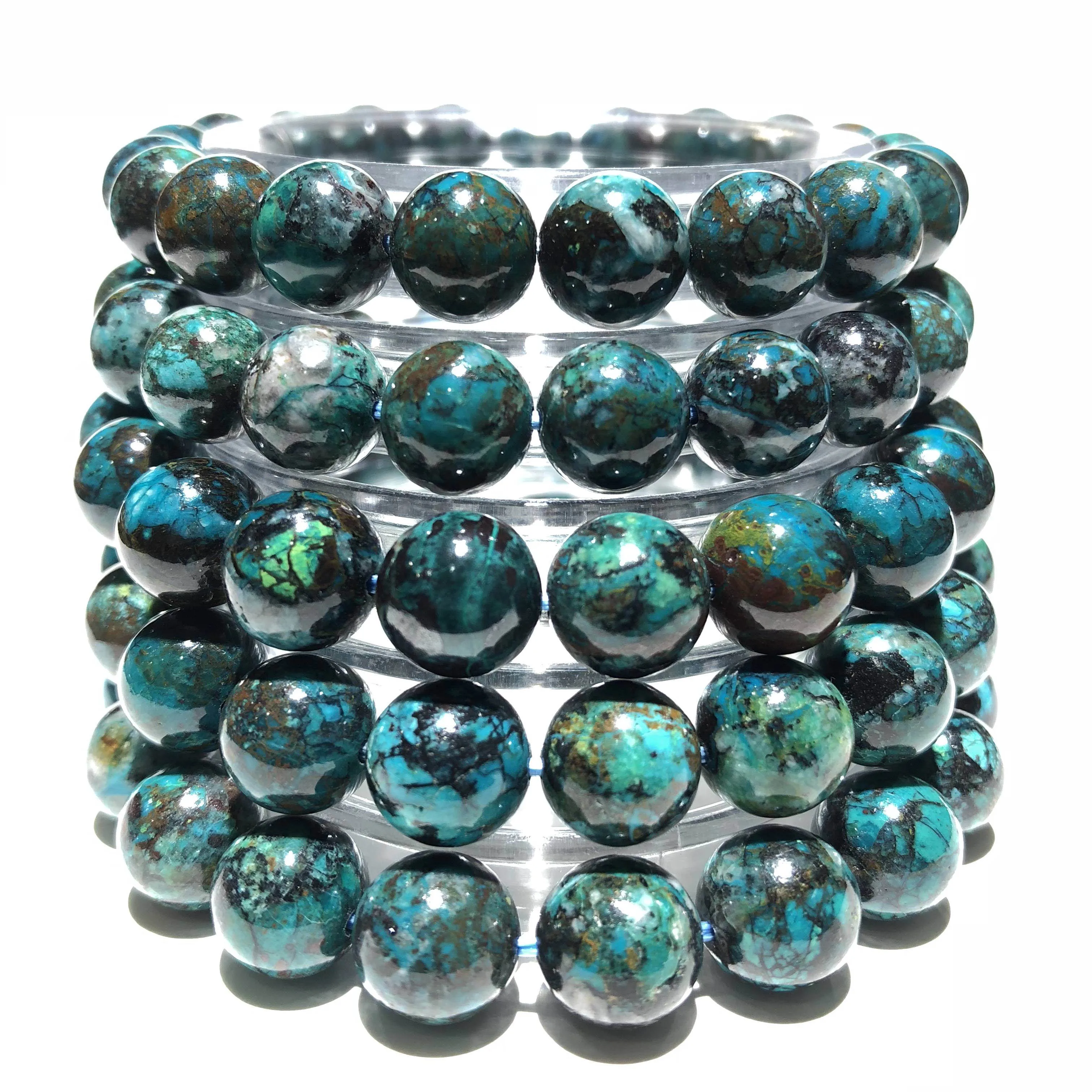 

Natural Chrysocolla Beads Gemstone Spacer Round Bead for Handcraft Bracelet Necklace DIY Jewelry Making Design 8mm Factory Price