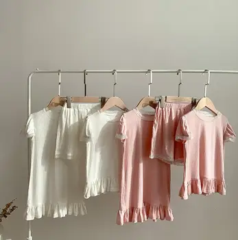 

2020 new girls dress summer fashion cotton girls dresses 1-6 years HV745