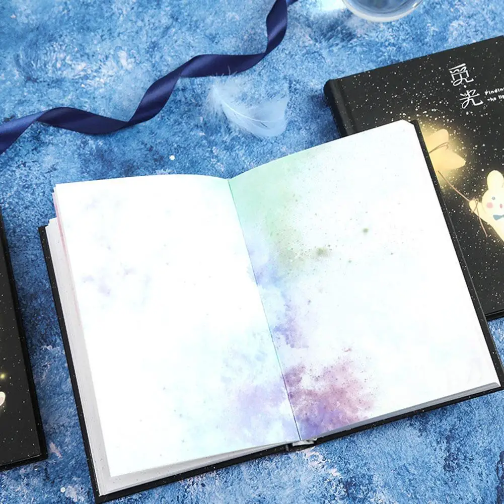 Moonlight notebook A5 креативный светящийся блокнот ручная роспись блокнот в твердом переплете