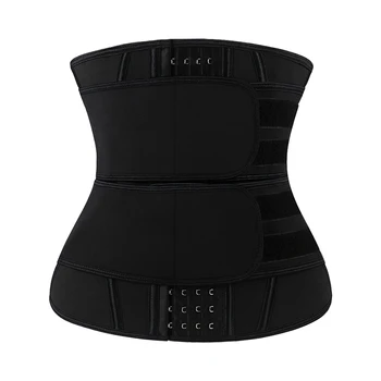 

Burvogue Waist Trainer 13 Steel Boned Corset Cincher Sauna Sweat Sport Girdle Slimming Shaper Workout Abdominal Trimmer Belt
