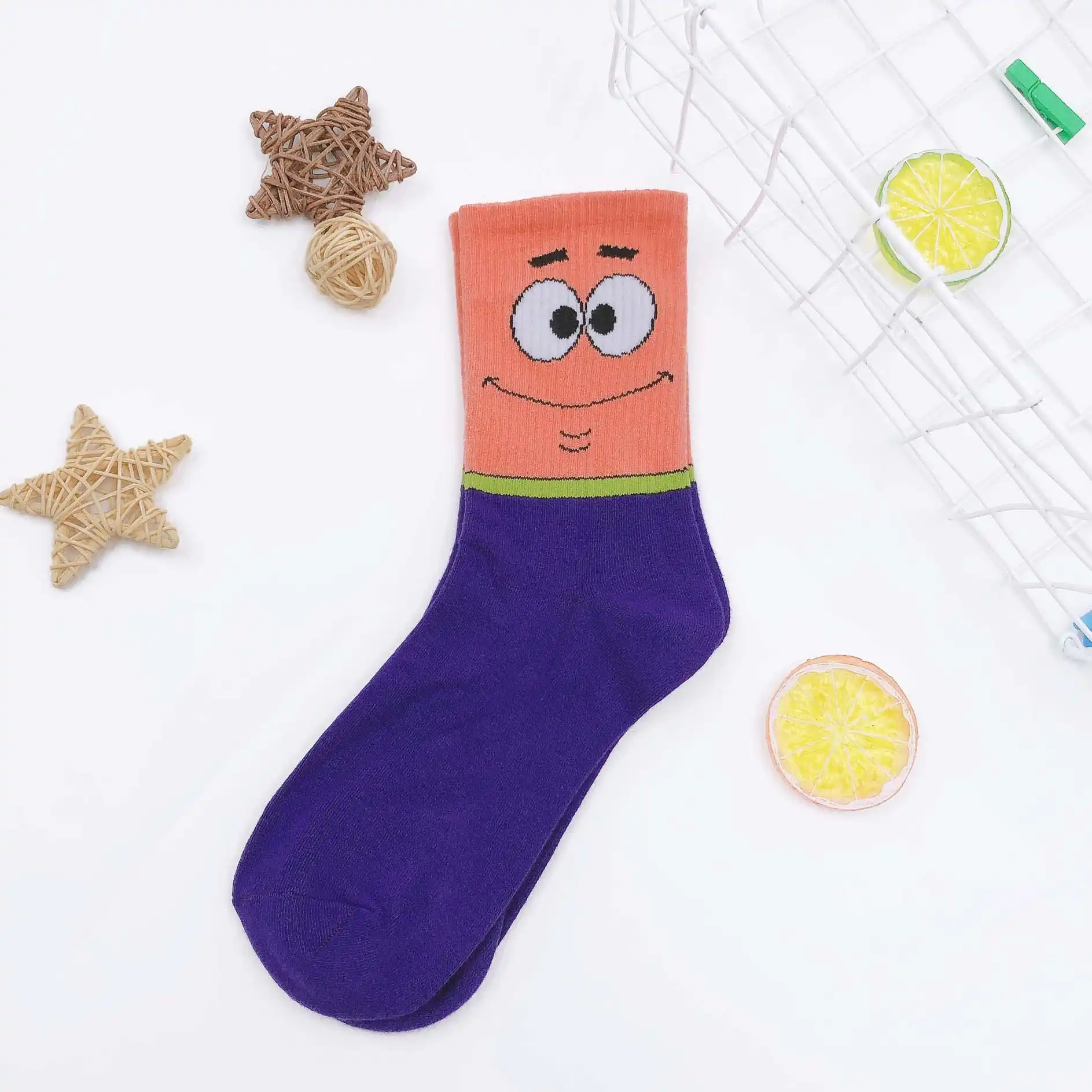 spongebob basketball socks