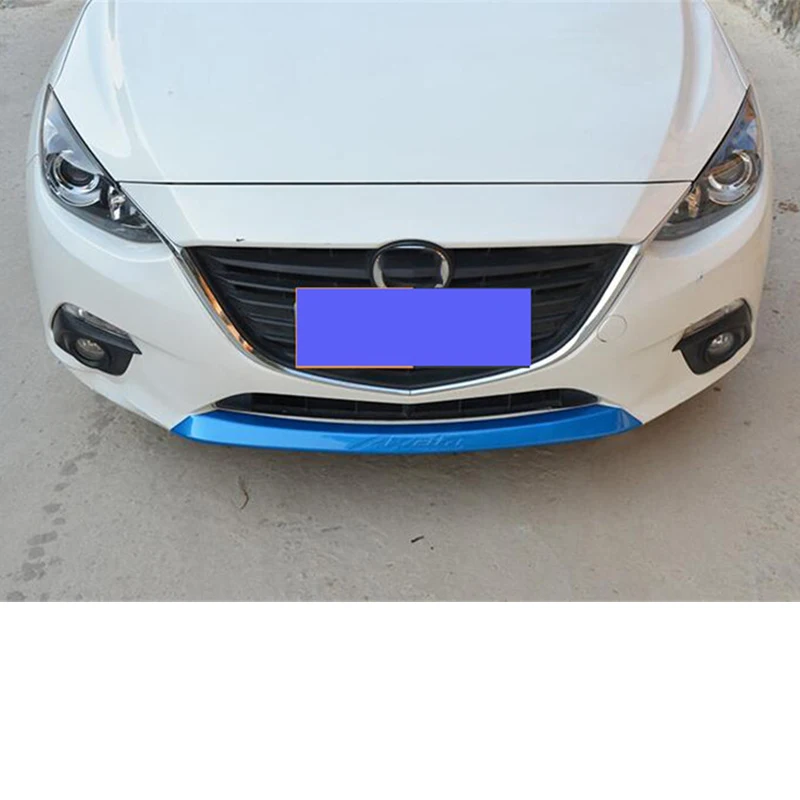 CEYUSOT для новой mazda 3 накладка переднего бампера Мазда 3 м3 декоративная решетка бампера Накладка полосы аксессуары