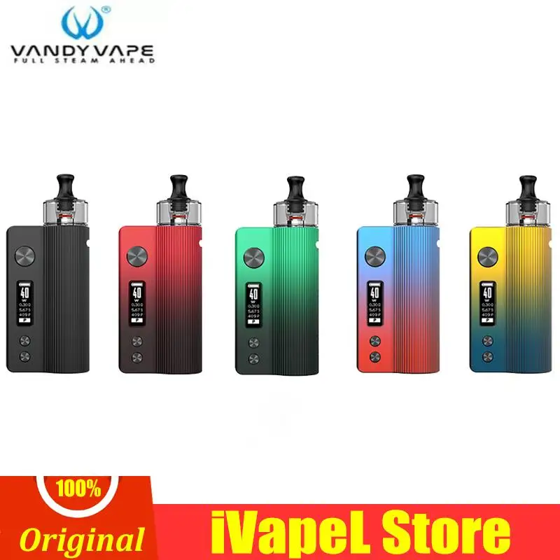 Оригинальный комплект Vandy Vape NOX POD 60 Вт аккумулятор 1600 мАч 4 5 мл DL 3 MTL картридж