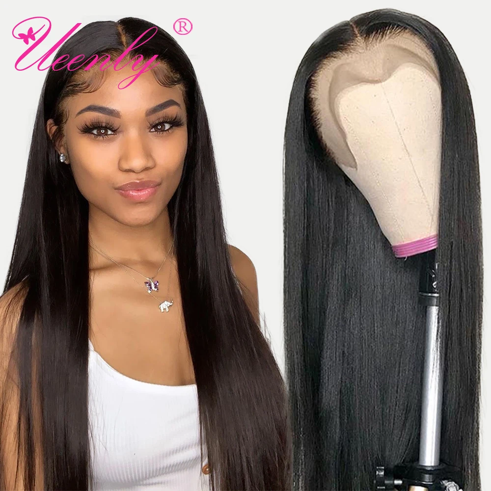 Transparent 13x4 13x6 Lace Front Human Hair Wigs Brazilian 360 Straight Lace  Frontal For Women PrePlucked 4x4 5x5 Closure Wig|Human Hair Lace Wigs| -  AliExpress