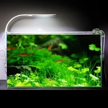5W/10W/15W Aquarium LED Lighting Clip on Double Lamp Fresh Water Plants Grow Light LED Aquarium for Nano Fish Tanks