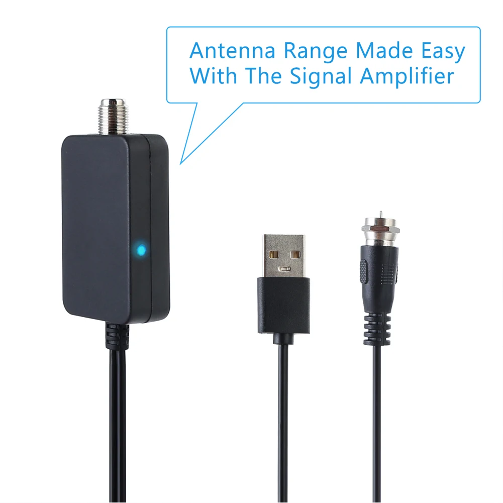 Горячая высокого качества HD ТВ антенный усилитель тв антенна с USB мощность hd-канал Крытый Прямая