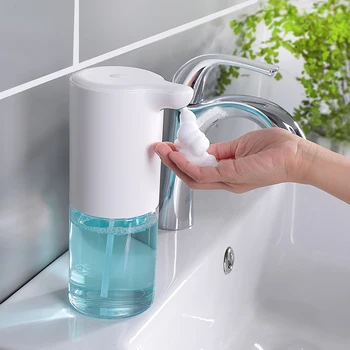 

320ML Automatic Foam Soap Dispenser Smart Liquid Soap Dispenser Touchless Infrared Sensor Induction Foam Dispenser Pump Dropship