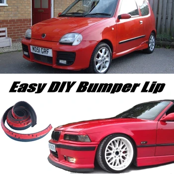 

Bumper Lip Deflector Lips ForFiat Seicento / 600 Front Spoiler Skirt For Car View Tuning / Body Kit / Strip