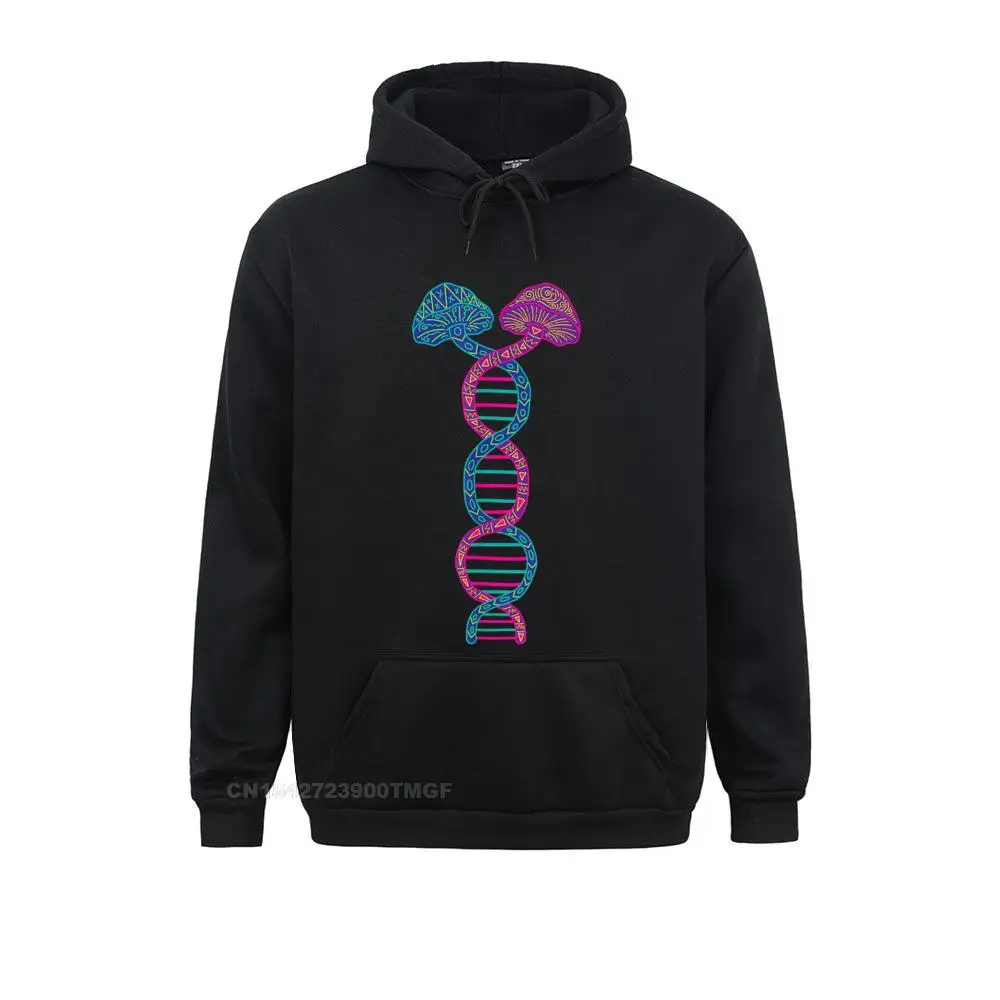 Trippy Psychedelic Mushroom DNA Strands T-Shirt__20816 Women High Quality Hoodies Fall Sweatshirts Gift Long Sleeve Hoods Trippy Psychedelic Mushroom DNA Strands T-Shirt__20816black