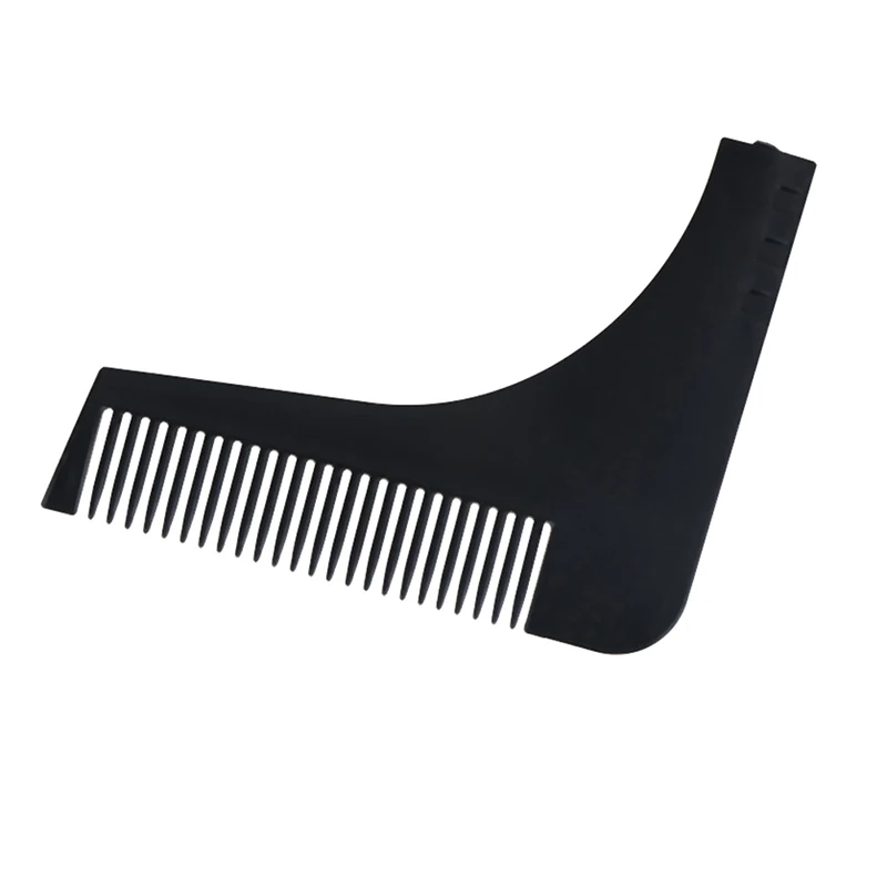 1pcs Men Gentleman Facial Hair Beard Shaper Guide Template Combs Styling Accessories Trim Shaping Shaper Tool