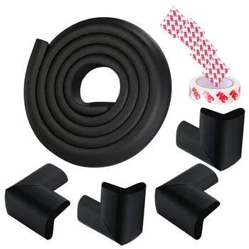 

2M Baby Safety Corner Protector+4pcs Corner Guads Children Protection Furniture Table Corners Protection Child Safety L Shape
