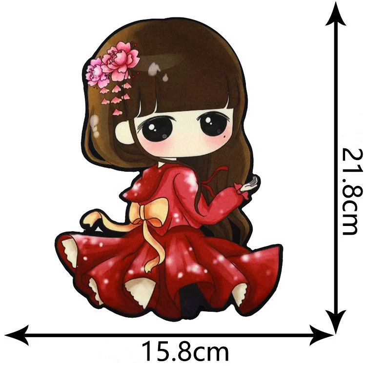 Lol/Модная одежда для девочек милые наклейки сделай сам глажки термонаклейки