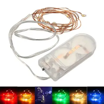 

LED Lamp Fairy Light String Light 10LED 1M Home Decor Lights Copper Wire Christmas Strip for