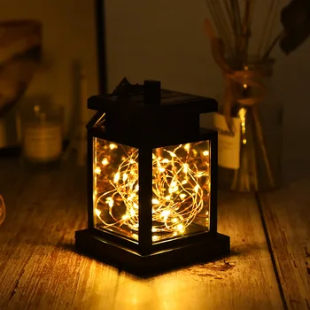 

MOONSHADOW Solar Lamp Square Solar Garden Lights for Outdoor Square Fairy Lights for Party Balcony