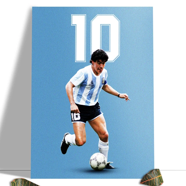 Diego Maradona Football Poster Canvas Comics Printed sports Decoration Painting Home Wall Living Study Room Child Room Bedroom 13