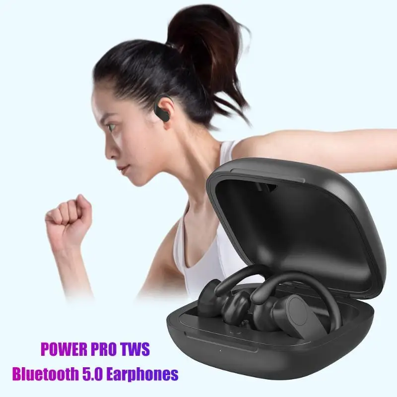 Горячая Распродажа, наушники, тонкий дизайн, POWER PRO TWS, беспроводные, Bluetooth 5,0, наушники-вкладыши, стерео гарнитура, наушники с зарядным устройством