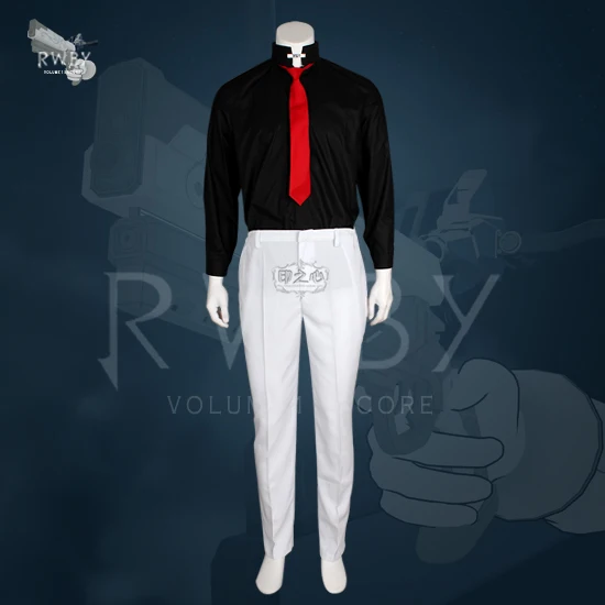 Лидер продаж, Аниме RWBY(сезон 4), костюмы Джеймса айронвуда для косплея, белая форма, костюм, Мужская одежда для ролевых игр, на заказ, любой размер