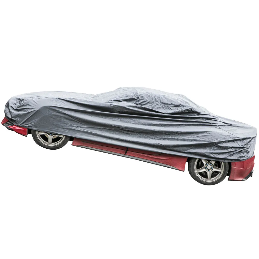 

1x Waterproof Sun Protection Anti UV Rain Snow Car Body Cover Universal car cover protect vehicles from Acidic Rain/Dust