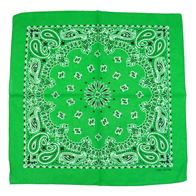 Hip-hop Men Bandana Scarf Printed Paisley Cotton Headband Handkerchiefs cycling bandana,bandana headscarf,cotton bandana,bandana neck cover,multifunctional bandana,motorcycle bandana