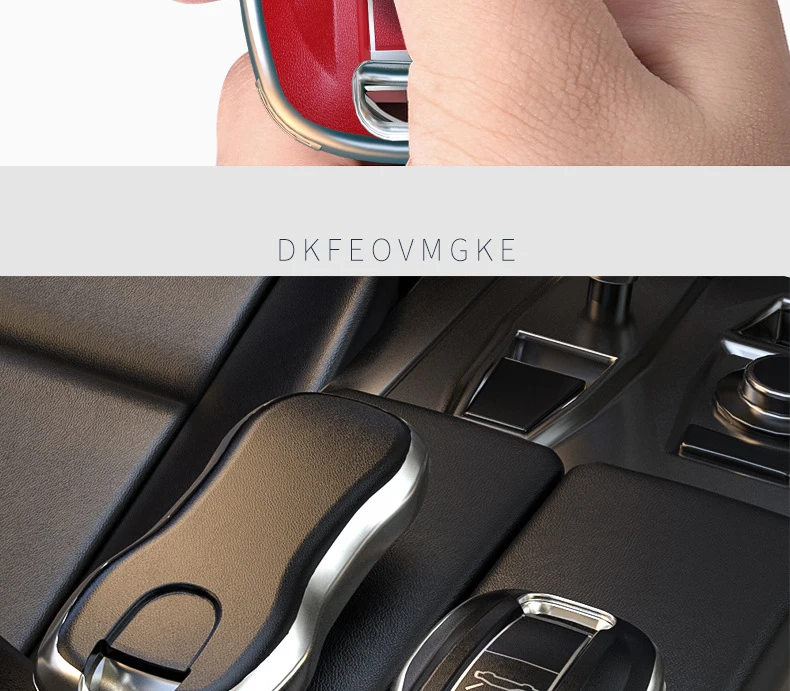 Smart remote key car key case cover for porsche panamera macan boxster cayenne 971 911 718