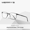 MERRYS DESIGN Men Prescription Glasses Square Myopia Prescription Eyeglasses Male Business Style Optical Glasses S2039PG ► Photo 1/6