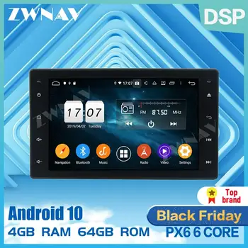 

2 din IPS touch screen Android 10.0 Car Multimedia player For Toyota HILUX 2016 2017 2018 car BT audio stereo GPS navi head unit