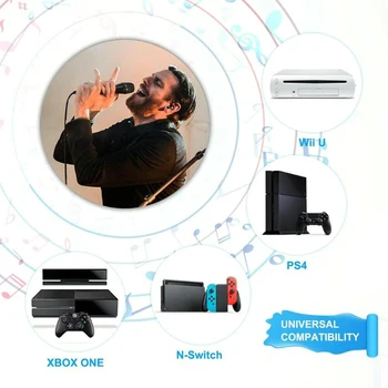 

USB Wired Microphone For PS3 For PS4 For Xbox one/Xbox one Slim For Xbox 360/Xbox 360 Slim For Wii/PC Console