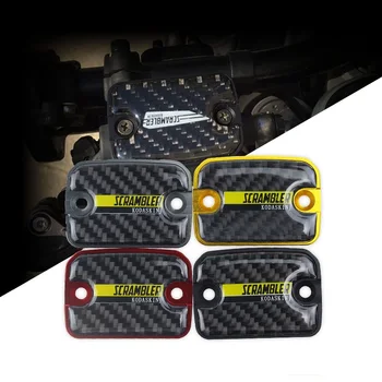 

KODASKIN Carbon Italy Brake Fluid Reservoir Cap Front for Ducati Scrambler FULL THROTTLE