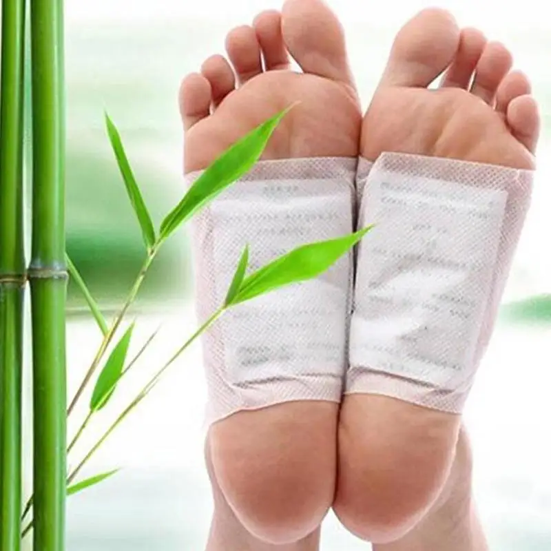 

1/10pcs Adhersive Foot Care Detox Foot Patch Bamboo Pads Patches Improve Sleep Slimming Foot Sticker