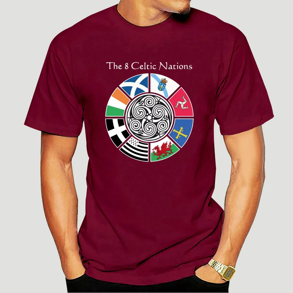 8 древних кельтский Страны Флаг Дизайн Для женщин T Shirt 0057D|Футболки| |